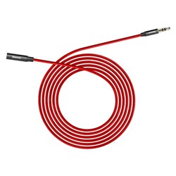 AUX кабель Baseus Yiven Audio Extension Cable M31 1.5M Красный+черный (CAM31-91) - фото 10639