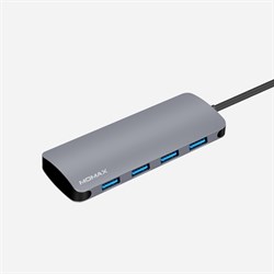 MOMAX One Link 5-in-1 Type-C Hub DHC9D - фото 11728