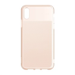 Чехол Baseus Glistening & transparent Case For iP Xr (2018) Transparent gold (WIAPIPH61-ST0V) - фото 12952
