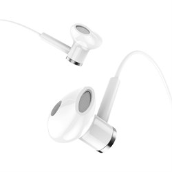 Универсальные наушники Hoco M47 Canorous wire control earphones с микрофоном - фото 13235