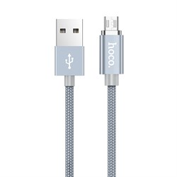 Кабель Hoco U40A magnetic adsorption micro charging cable - фото 13922