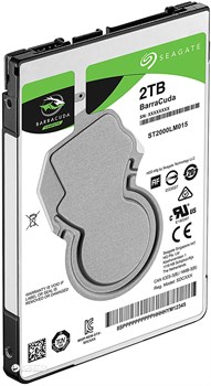 Внутренний жесткий диск HDD  Seagate  2TB  BarraCuda, SATA-III, 5400 RPM, 128 Mb, 2.5'' - фото 14181