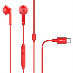 Универсальные наушники с микрофоном Baseus Encok Wire Earphone C16 (NGC16-09) - фото 15459