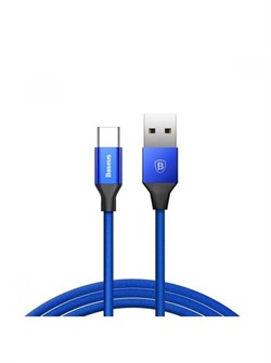 Кабель Baseus Yiven Cable For Type-c 3A 1.2M Синий (CATYW-03) - фото 17080