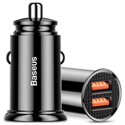 Автомобильное зарядное устройство Baseus Circular Dual QC3.0 (CCALL-YD01)