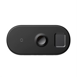 Беспроводная зарядка Baseus Smart 3in1 Wireless для Phone+Watch+Pods (18W MAX) (WX3IN1-01)