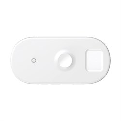 Беспроводная зарядка Baseus Smart 3in1 Wireless для Phone+Watch+Pods (18W MAX) (WX3IN1-02)