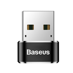 Переходник Baseus USB Male To Type-C Female Adapter Converter 5A (CAAOTG-01) - фото 19547