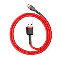 Кабель Baseus Cafule Cable USB For Micro 2.4A 0.5M (CAMKLF-A09) - фото 19793