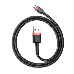 Кабель Baseus Cafule Cable USB For Micro 2.4A 0.5M (CAMKLF-A91) - фото 19827