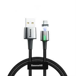 Кабель Baseus Zinc Magnetic Cable for Type-C 3A 1M (CATXC-A01) - фото 20424