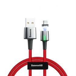 Кабель Baseus Zinc Magnetic Cable for Type-C 2A 2M (CATXC-A09) - фото 20431