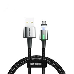Кабель Baseus Zinc Magnetic Cable for Micro 1.5A 2M (CAMXC-B01) - фото 20438