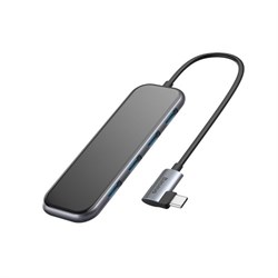 Хаб Baseus Mirror Series Multi-functional HUB (Type-C to 4xUSB3.0+PD) (CAHUB-EZ0G) - фото 20537