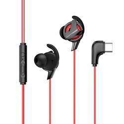 Универсальные наушники с микрофоном Baseus GAMO Type-c Wired Earphone C15 (NGC15-91) - фото 21681