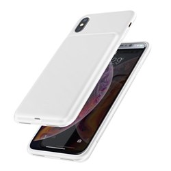 Чехол-аккумулятор Baseus Liquid Silicone Smart Power для iPXS Max 4200 mAh (ACAPIPH65-ABJ02) - фото 22274