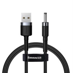 Кабель Baseus Cafule Cable USB to DC 3.5mm 2A 1m (CADKLF-G1) - фото 23660