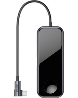 USB-концентратор Baseus Mirror Series 3 разъема (CAHUB-AZ0G) - фото 23798