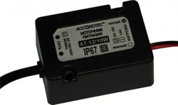 Источник стабилизированного питания ACCORDTEC AT-12/10W во влагозащитном корпусе (IP67) - фото 27294