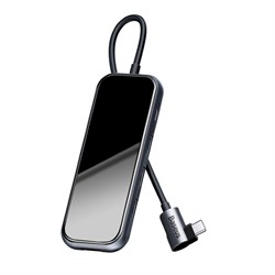 Хаб Baseus Multi-functional Hub USB-C to 4xUSB 2.0/MicroUSB (CAHUB-JZ0G) - фото 32218