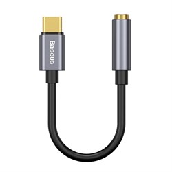 Переходник Baseus Type-C Male to 3.5mm Female Adapter L54 (CATL54-0G) - фото 33807