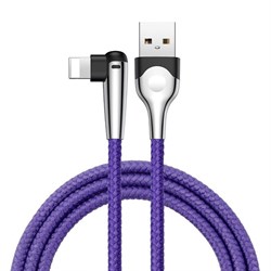 Кабель Baseus  sharp-bird  mobile game cable  USB For lightning 2.4A 1M (CALMVP-D03) - фото 34896