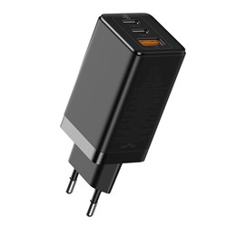 Сетевое зарядное устройство Baseus GaN2 Pro fast wall charger BPS II 65W (CCGAN2P-B01) - фото 37663