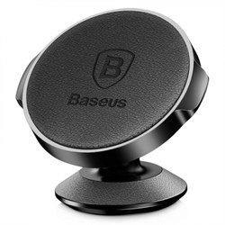 Автомобильный держатель Baseus Small Ears Series Vertical Magnetic Bracket (Genuine Leather Type) (SUER-F01) - фото 9067