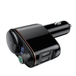 Автомобильное зарядное устройство Baseus Locomotive Bluetooth MP3 Vehicle Charger (CCALL-RH01)