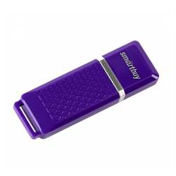 Флеш-накопитель USB  4GB  Smart Buy  Quartz  фиолетовый - фото 9424