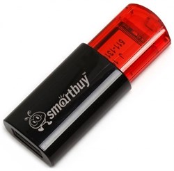Флеш-накопитель USB  8GB  Smart Buy  Click  чёрный - фото 9430