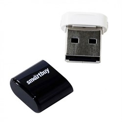 Флеш-накопитель USB  8GB  Smart Buy  Lara  чёрный - фото 9447