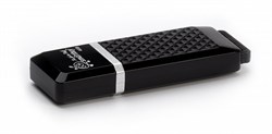 Флеш-накопитель USB  8GB  Smart Buy  Quartz  чёрный - фото 9452