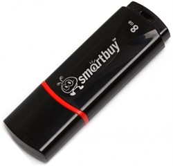 Флеш-накопитель USB  16GB  Smart Buy  Crown чёрный Back-To-School - фото 9466