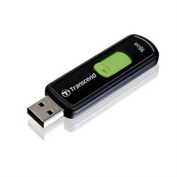 Флеш-накопитель USB  16GB  Transcend  JetFlash 500  чёрный - фото 9585