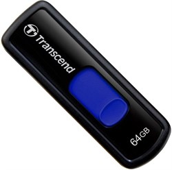 Флеш-накопитель USB  64GB  Transcend  JetFlash 500  чёрный - фото 9616