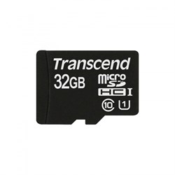 Карта памяти MicroSD  32GB  Transcend Class 10 без адаптера - фото 9730