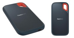 Внешний жесткий диск SSD  Sandisk   250 GB  Extreme чёрный, USB 3.1, противоударный\водонепроницаемый - фото 9852