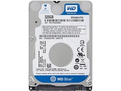 Внутренний жесткий диск HDD  WD   320GB, SATA-III, 5400 RPM, 16 Mb, 3.5'', Mobile, синий - фото 9863