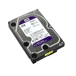 Внутренний жесткий диск HDD  WD  3TB  IntelliPower, SATA-III, 5400 RPM, 64 Mb, 3.5'', DV, пурпурный - фото 9886