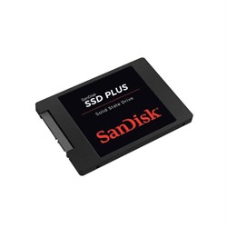 Твердотельный внутренний диск SSD  SanDisk  240GB  Plus, SATA-III, R/W - 550/520 MB/s, 2.5", MLC - фото 9892