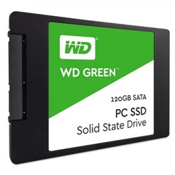 Твердотельный внутренний диск SSD  WD  240GB Original, SATA-III, R/W - 430/540 MB/s, 2.5", PC, TLC, зелёный - фото 9963