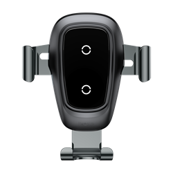 Автомобильный держатель с беспроводной зарядкой Baseus Metal Gravity (Air Outlet Version) (WXYL-B0A)
