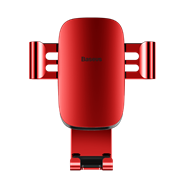 Автомобильный держатель для телефона в дефлектор Baseus Metal Age Gravity (SUYL-D09)