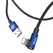 Кабель Baseus MVP Elbow Type Cable USB For IP 2A 1M (CALMVP-03)