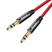 AUX кабель Baseus Yiven Audio Cable M30 1M, Красны+черный (CAM30-B91)