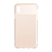 Чехол Baseus Glistening & transparent Case For iP Xr (2018) Transparent gold (WIAPIPH61-ST0V)