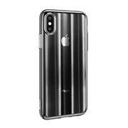Чехол Baseus Aurora Case For iP X/XS (2018) Transparent Black (WIAPIPH58-JG01)