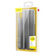 Чехол Baseus Aurora Case For iP Xr (2018) Transparent Black (WIAPIPH61-JG01)