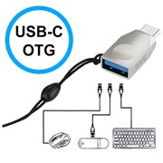 Адаптер Hoco UA9 USB - Type-C OTG